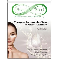 Masque Konjac Contour des Yeux au Collagène