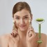  Set Jade Stone Face Massagers - Green