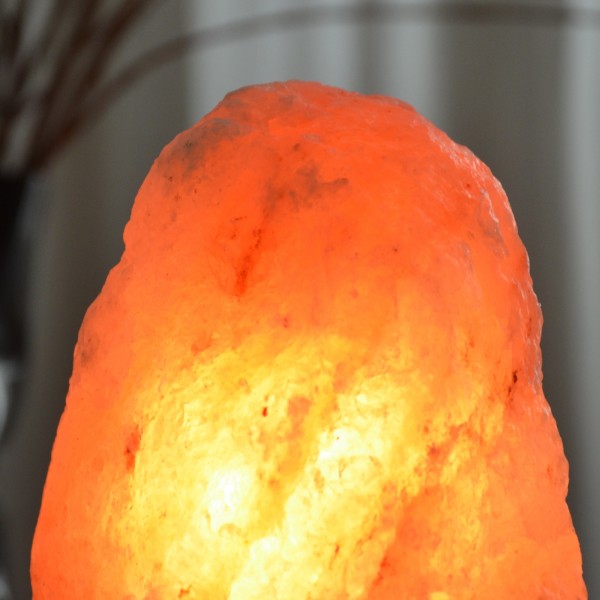 Lampe en cristal de sel de l'Himalaya 4 à 6kg - Aromadole