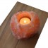 Salt crystal candle holder Himalaya Rock 1kg