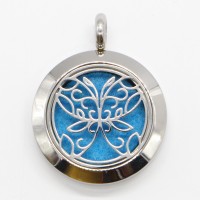 Abstract Butterfly Aromatherapy Necklace