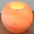 Salt crystal candle holder Himalaya Sphère 900g