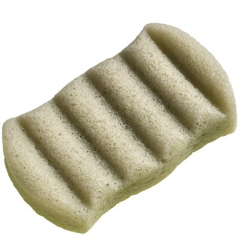 KONJAC XL Body Sponge with Green Clay KONJAC XL Body Sponge with Green Clay