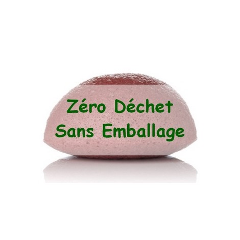 Konjac sponge with Red Clay Zero Waste