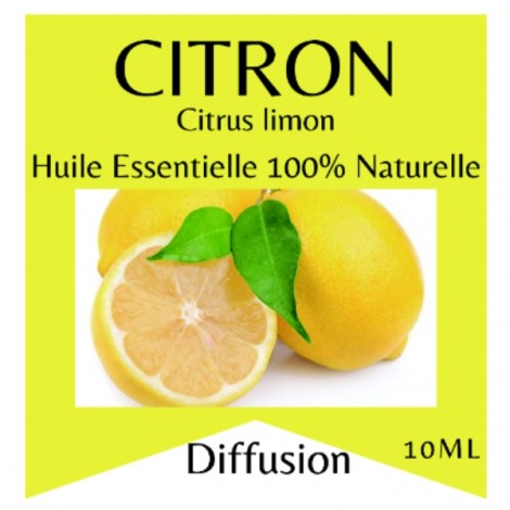 Essential oil 100% Pure and Natural Lemon - 10 ml
