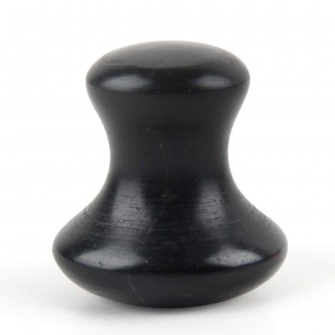 1 Champi GuaSha en Serpentine Noire