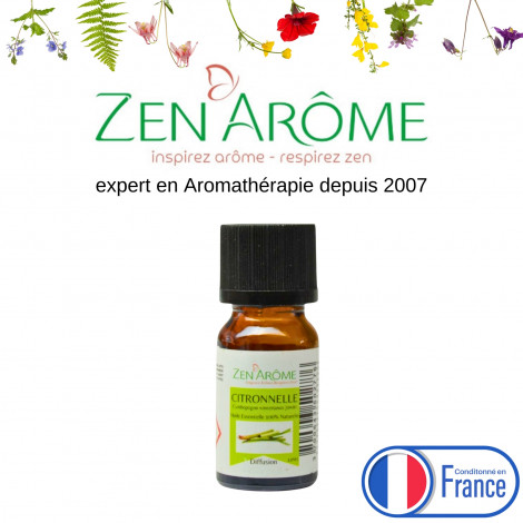 Huile Essentielle Citronnelle - 10 ml