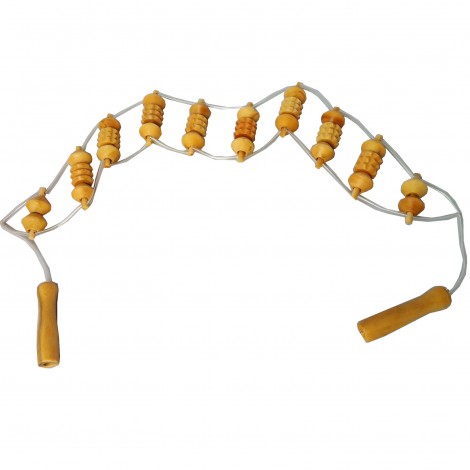 Wooden strip massager