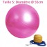 Pink Yoga Fitness Ball 55cm