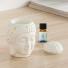 Brûle parfum Série Céramy - Dhyana Blanc 