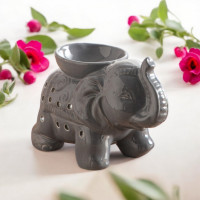 Brûle parfum Série Céramy - Tandor Gris 