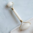 1 Jade Stone Face Massager - White+ Cover
