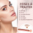Masseur Visage Electrique Quartz Rose