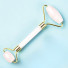 Set 2 Masseurs Visage en Pierre de Jade - Blanc