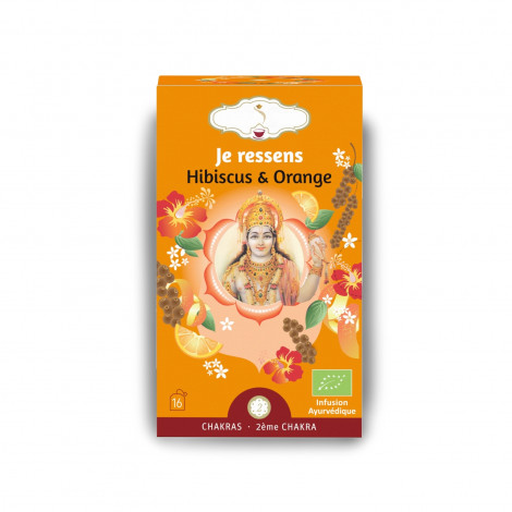 Tisane Bio JE RESSENS Gamme Chakra