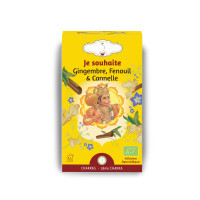 Tisane Bio JE SOUHAITE Gamme Chakra
