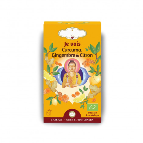 Tisane Bio JE VOIS Gamme Chakra