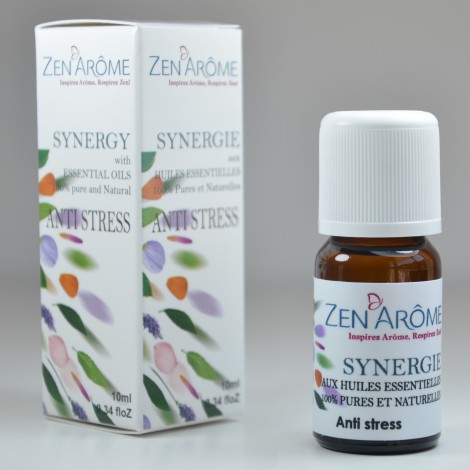 Synergie d'Huiles Essentielles Anti-Stress Synergie d'Huiles Essentielles Anti-Stress