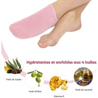 Chaussettes Spa hydratantes Rose