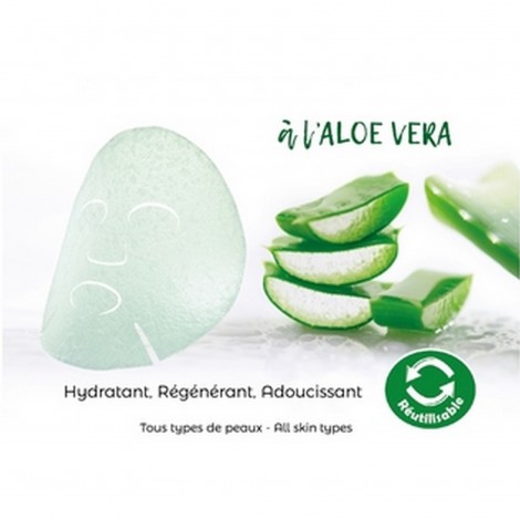 Masque Konjac à l'Aloe Vera