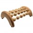 Wooden foot massager